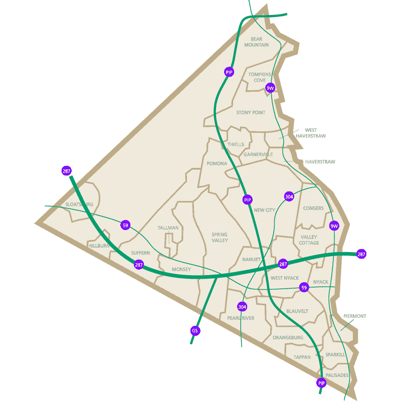 Rockland map
