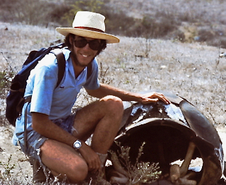 Greg Henderson in the Galápagos Islands