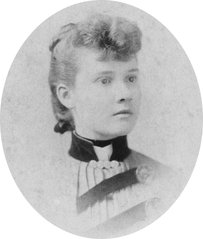 <font size="1">Photo of Ella B. Henderson on her wedding 