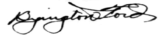 Byington Ford signature